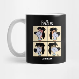 THE BEATLES CARTOON DOGS PARODY Mug